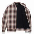 画像2: WACKO MARIA/OMBRE CHECK 50'S JACKET（BEIGE）［オンブレチェック50'S JKT-24春夏］ (2)