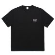 画像1: WACKO MARIA/WASHED HEAVY WEIGHT T-SHIRT（BLACK）［刺繍T-24春夏］ (1)