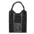 画像1: WACKO MARIA/SPEAK EASY / MESH PACKABLE TOTE BAG（BLACK）［メッシュパッカブルトートバッグ-24春夏］ (1)