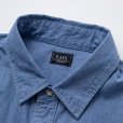 画像3: 【30%OFF】RATS/CHAMBRAY SHIRT（INDIGO）［シャンブレーシャツ-24春夏］