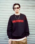 画像2: WACKO MARIA/HEAVY WEIGHT CREW NECK SWEAT SHIRT（BLACK）［クルーネックスウェット-24春夏］ (2)