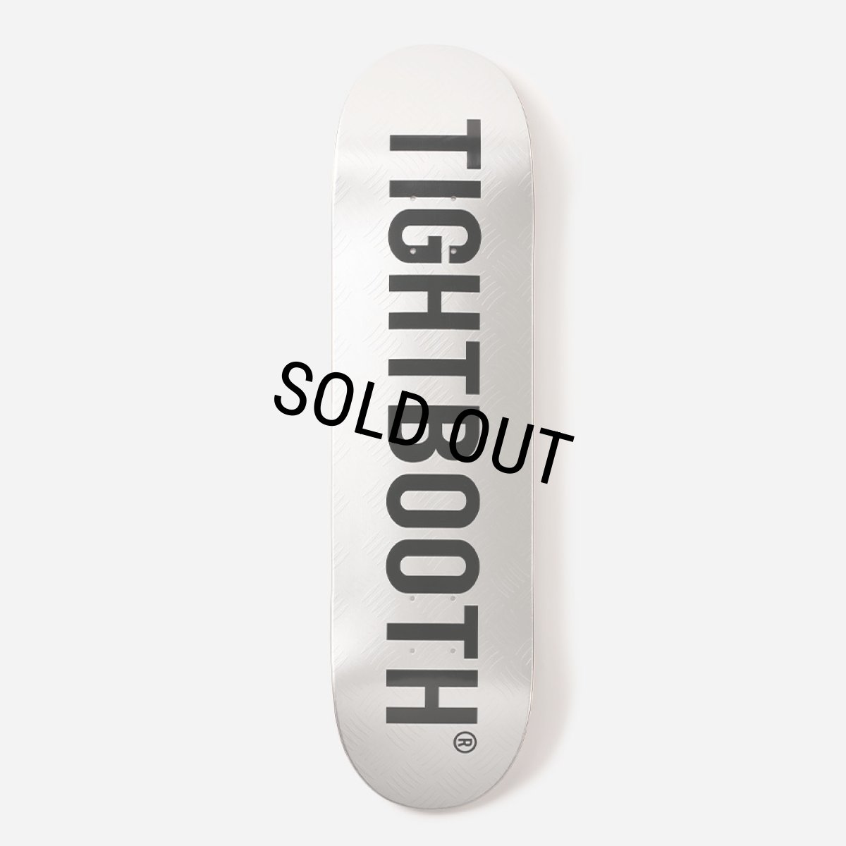 画像2: TIGHTBOOTH/LOGO SILVER 【20%OFF】［スケートデッキ-24春］ (2)