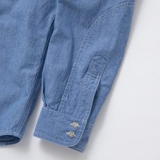 画像6: 【30%OFF】RATS/CHAMBRAY SHIRT（INDIGO）［シャンブレーシャツ-24春夏］ (6)