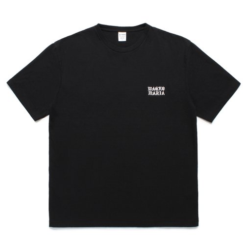 他の写真1: WACKO MARIA/WASHED HEAVY WEIGHT T-SHIRT（BLACK）［刺繍T-24春夏］