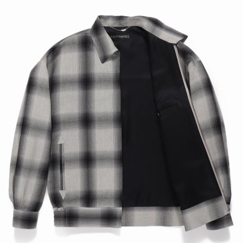 他の写真2: WACKO MARIA/OMBRE CHECK 50'S JACKET（GRAY）［オンブレチェック50'S JKT-24春夏］