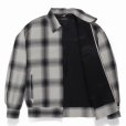 画像2: WACKO MARIA/OMBRE CHECK 50'S JACKET（GRAY）［オンブレチェック50'S JKT-24春夏］ (2)