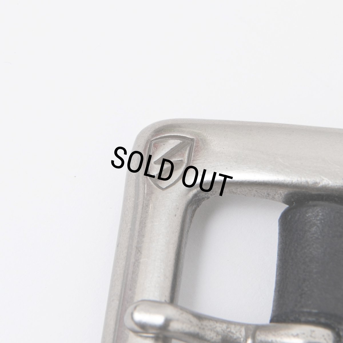 画像2: RATS/LEATHER BELT（SILVER/BLACK）［レザーベルト-24春夏］ (2)