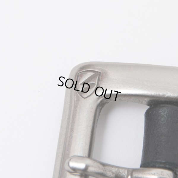 画像2: RATS/LEATHER BELT（SILVER/BLACK）［レザーベルト-24春夏］