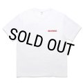 WACKO MARIA/WASHED HEAVY WEIGHT T-SHIRT（WHITE）［刺繍T-24春夏］