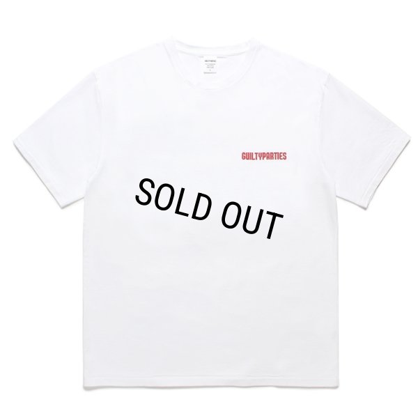画像1: WACKO MARIA/WASHED HEAVY WEIGHT T-SHIRT（WHITE）［刺繍T-24春夏］