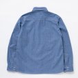 画像2: RATS/CHAMBRAY SHIRT（INDIGO）［シャンブレーシャツ-24春夏］ (2)