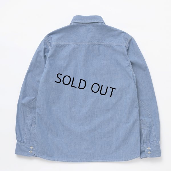 画像2: 【30%OFF】RATS/CHAMBRAY SHIRT（INDIGO）［シャンブレーシャツ-24春夏］