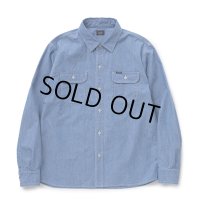 【30%OFF】RATS/CHAMBRAY SHIRT（INDIGO）［シャンブレーシャツ-24春夏］