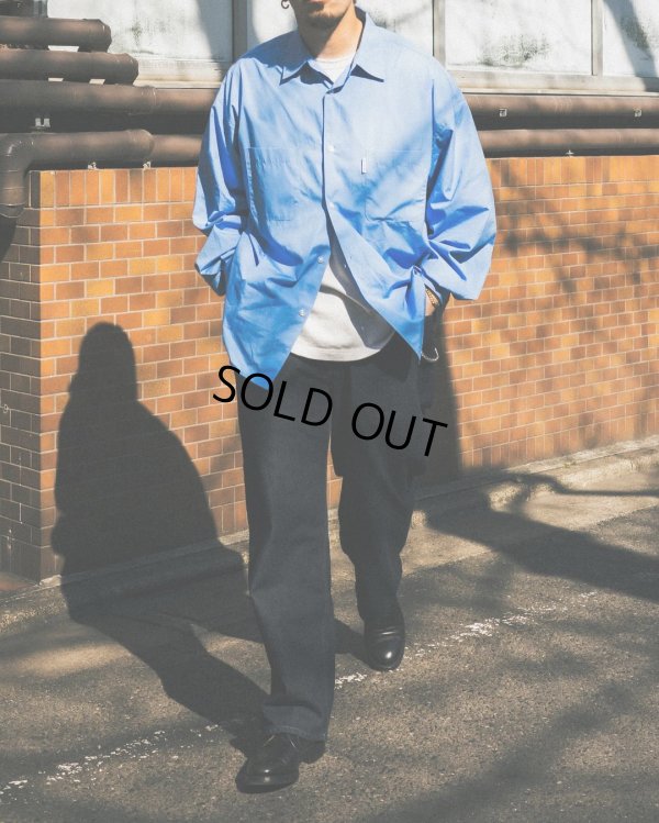 画像4: COOTIE PRODUCTIONS/120/2 Broad L/S Shirt（Black）［ブロードシャツ-24春夏］