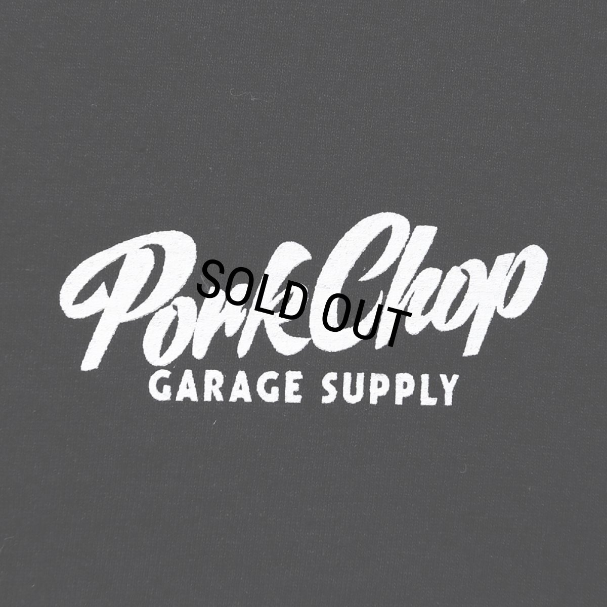 画像3: PORKCHOP/SPINNING L/S TEE（BLACK）［プリント長袖T-24春夏］ (3)