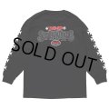 PORKCHOP/SPINNING L/S TEE（BLACK）［プリント長袖T-24春夏］