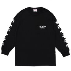 画像2: PORKCHOP/SPINNING L/S TEE（BLACK）［プリント長袖T-24春夏］ (2)
