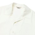 画像3: CALEE/3/4 SLEEVE R/P DROP SHOULDER SH（WHITE）［7分袖ドロップショルダーシャツ-24春夏］