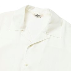 画像3: CALEE/3/4 SLEEVE R/P DROP SHOULDER SH（WHITE）［7分袖ドロップショルダーシャツ-24春夏］ (3)