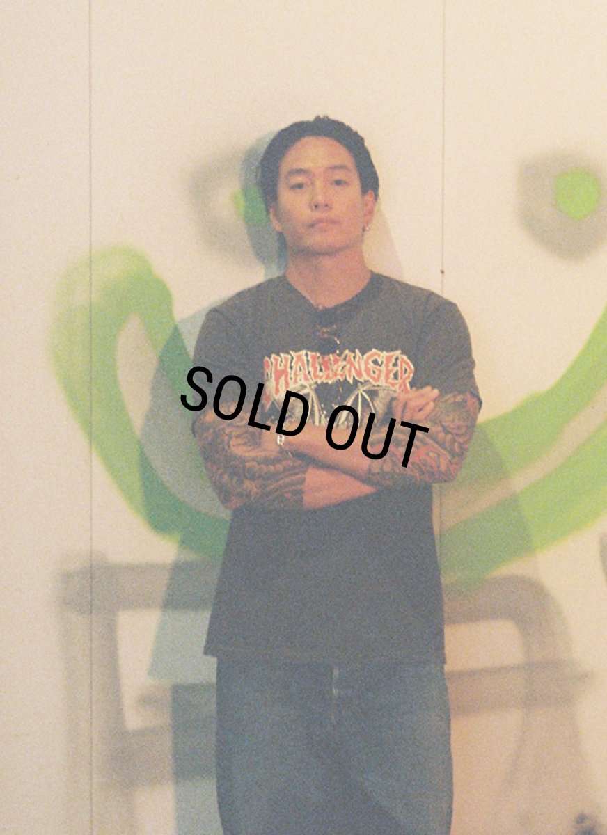 画像4: CHALLENGER/BAT TEE（BLACK）［プリントT-24春夏］ (4)