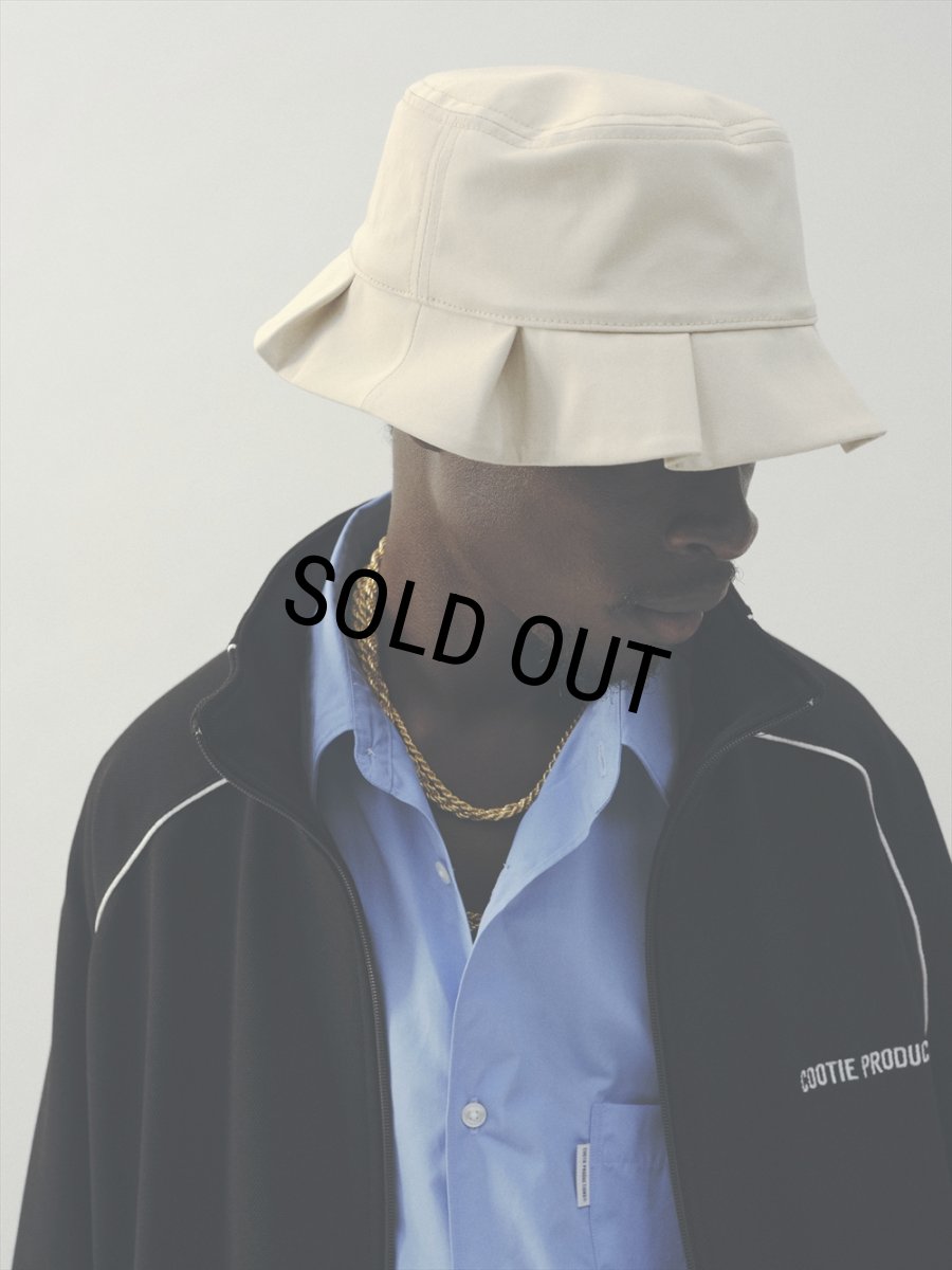 画像5: COOTIE PRODUCTIONS/Smooth Chino Cloth Hood Hat（Black）［フードハット-24春夏］ (5)