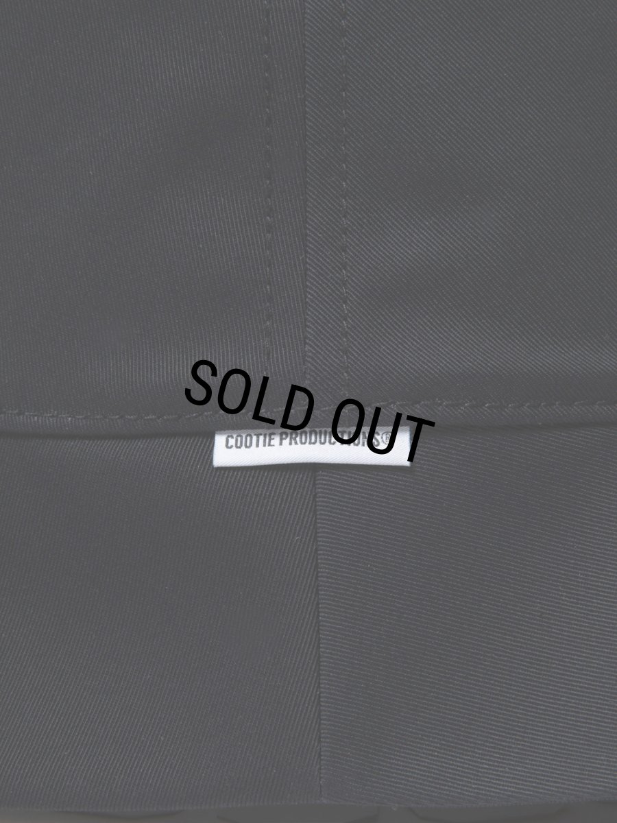 画像3: COOTIE PRODUCTIONS/Smooth Chino Cloth Hood Hat（Black）［フードハット-24春夏］ (3)