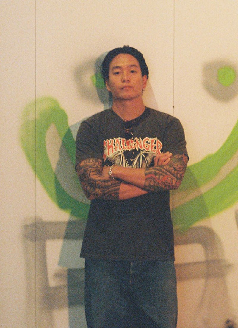 画像3: CHALLENGER/BAT TEE（BLACK）［プリントT-24春夏］