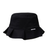 COOTIE PRODUCTIONS/Smooth Chino Cloth Hood Hat（Black）［フードハット-24春夏］