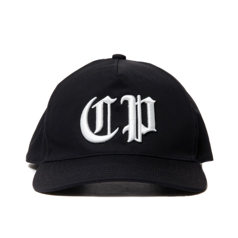 画像1: COOTIE PRODUCTIONS/Smooth Chino Cloth 5 Panel Cap（Black）［5パネルキャップ-24春夏］