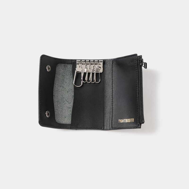 画像3: TIGHTBOOTH/LEATHER KEY CASE（Black） 【30%OFF】［レザーキーケース-24春夏］