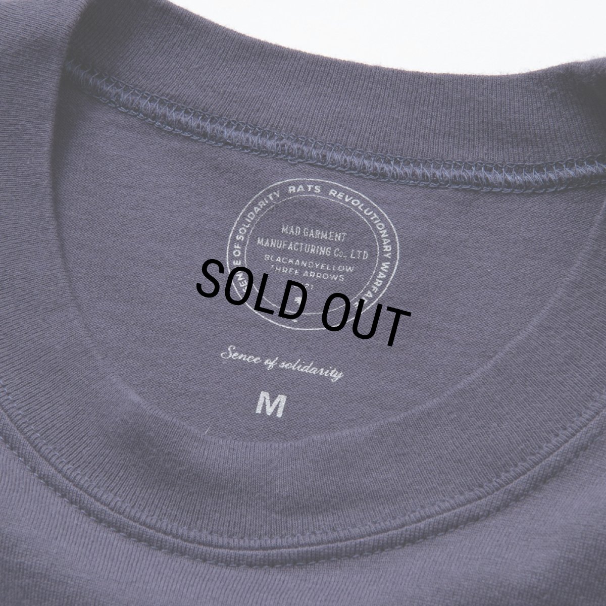 画像3: RATS/BORDER LS TEE（NAVY BORDER）［ボーダー長袖T-24春夏］ (3)