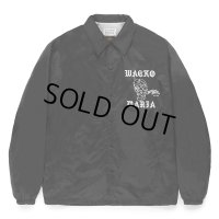 WACKO MARIA/56 TATTOO STUDIO / COACH JACKET（BLACK）［コーチJKT-24春夏］