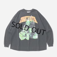 TIGHTBOOTH/MOM LS T-SHIRT（Black）［プリント長袖T-24春夏］