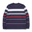 画像2: RATS/BORDER LS TEE（NAVY BORDER）［ボーダー長袖T-24春夏］ (2)