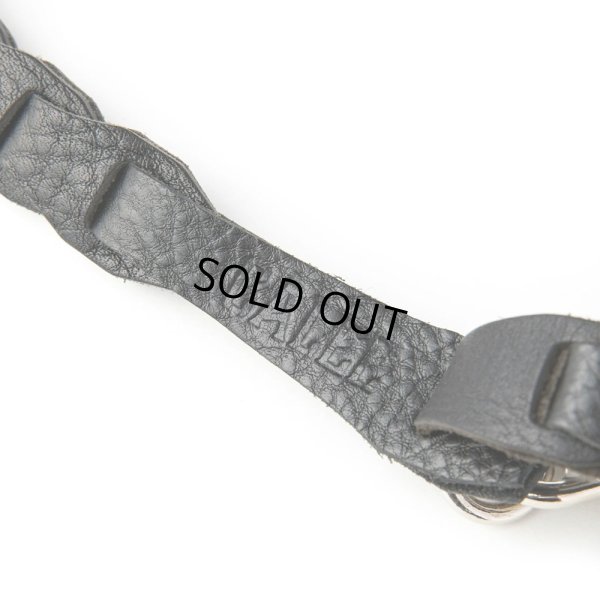 画像4: CALEE/CHAIN LEATHER WRIST STRAP（BLACK）［レザーリストストラップ-24春夏］