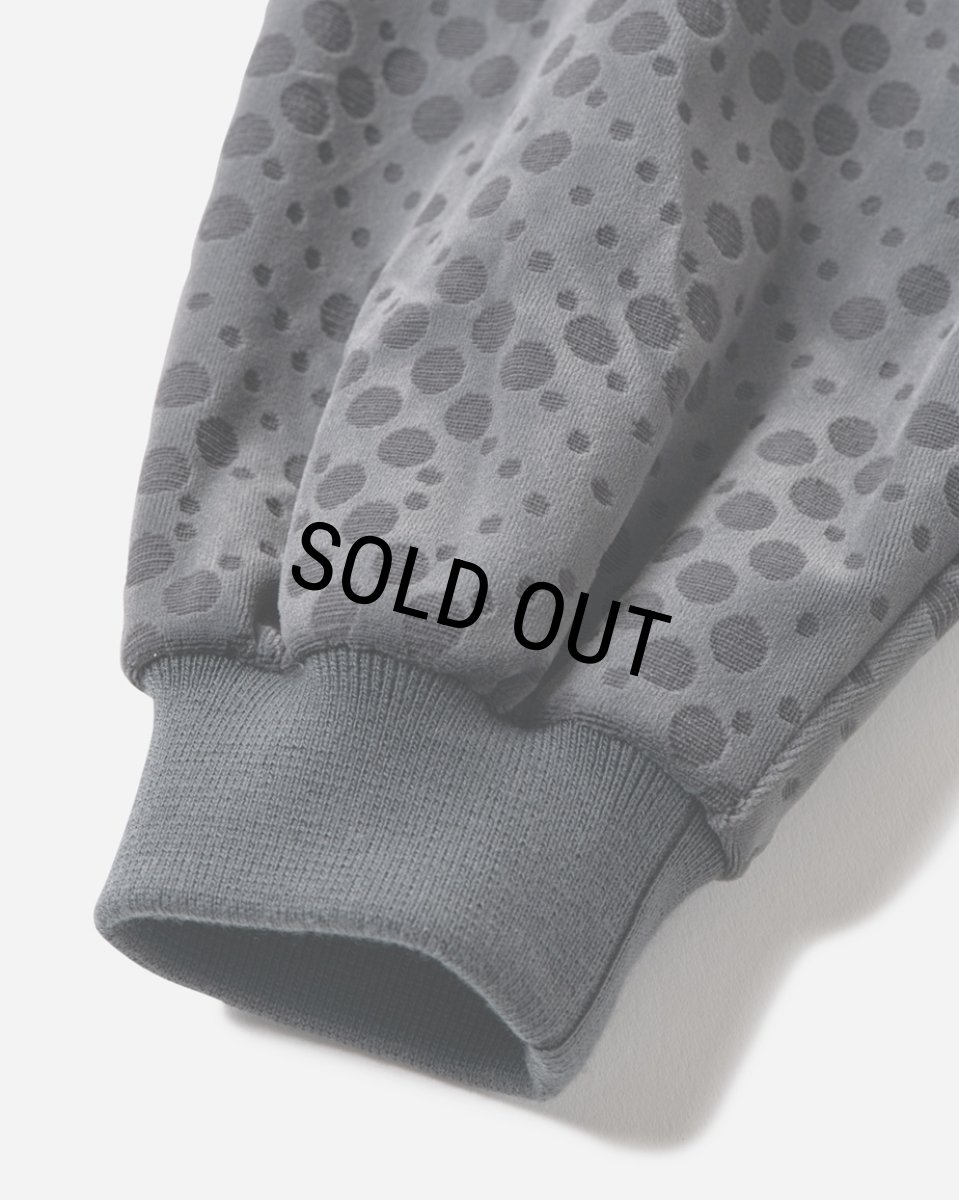 画像4: TIGHTBOOTH/DOT VLOUR LS（Charcoal）［ドットベロア長袖-24春夏］ (4)