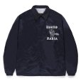 画像1: WACKO MARIA/56 TATTOO STUDIO / COACH JACKET（NAVY）［コーチJKT-24春夏］ (1)