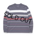 RATS/BORDER LS TEE（NAVY BORDER）［ボーダー長袖T-24春夏］