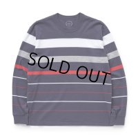 RATS/BORDER LS TEE（NAVY BORDER）［ボーダー長袖T-24春夏］