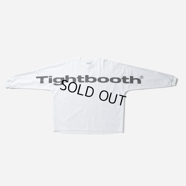 画像2: TIGHTBOOTH/BIG LOGO LS T-SHIRT（White） 【20%OFF】［プリント長袖T-24春夏］
