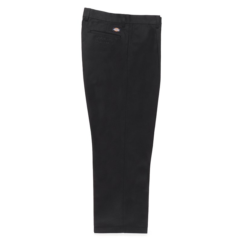 画像1: WACKO MARIA/DICKIES / PLEATED TROUSERS（BLACK）［ワンタックトラウザース-24春夏］