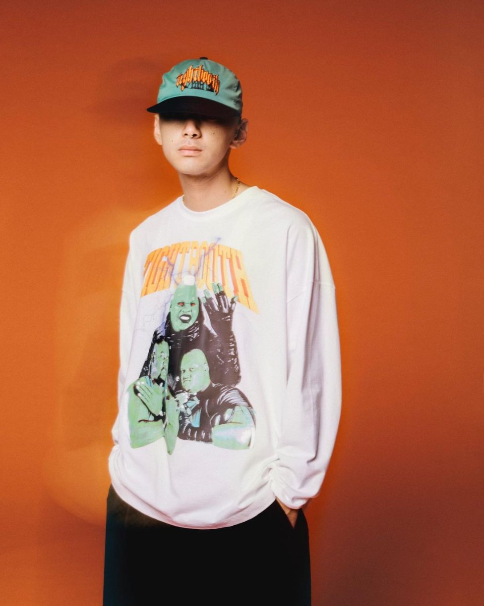 画像2: 【40%OFF】TIGHTBOOTH/MOM LS T-SHIRT（White）［プリント長袖T-24春夏］ (2)