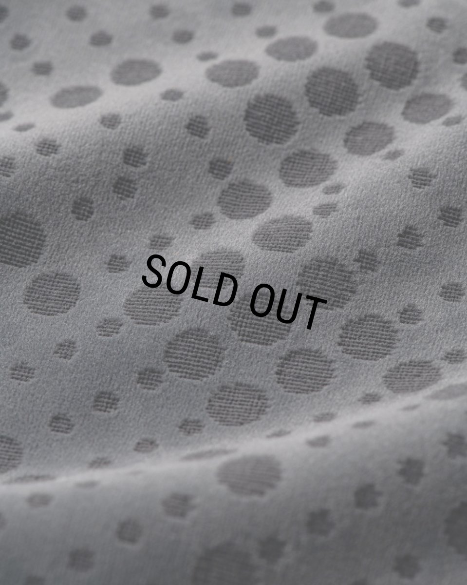 画像5: TIGHTBOOTH/DOT VLOUR LS（Charcoal）［ドットベロア長袖-24春夏］ (5)