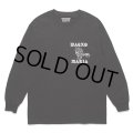 WACKO MARIA/56 TATTOO STUDIO / LONG SLEEVE T-SHIRT（BLACK）［プリント長袖T-24春夏］