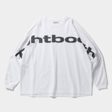 画像1: TIGHTBOOTH/BIG LOGO LS T-SHIRT（White） 【20%OFF】［プリント長袖T-24春夏］ (1)