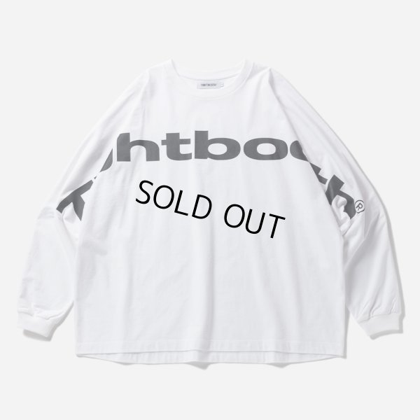 画像1: TIGHTBOOTH/BIG LOGO LS T-SHIRT（White） 【20%OFF】［プリント長袖T-24春夏］