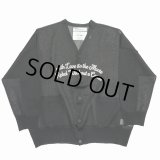 【30%OFF】DAIRIKU/"Letter" Skeleton Cardigan（Skeleton Black）［スケルトンカーディガン-24春夏］