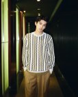 画像6: WACKO MARIA/STRIPED JACQUARD KNIT SWEATER（TYPE-1）（BEIGE）［ストライプジャガードセーター-24春夏］