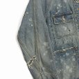 画像4: 【30%OFF】DAIRIKU/"Damage" Denim Cover All（Indigo）［"ダメージ"デニムカバーオール-24春夏］