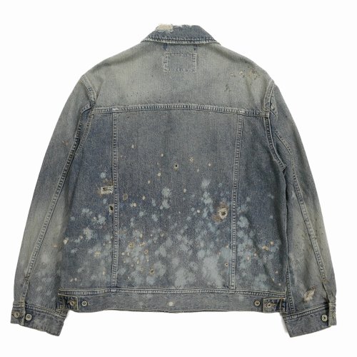 他の写真2: 【30%OFF】DAIRIKU/"Damage" Denim Jacket（Indigo）［"ダメージ"デニムJKT-24春夏］